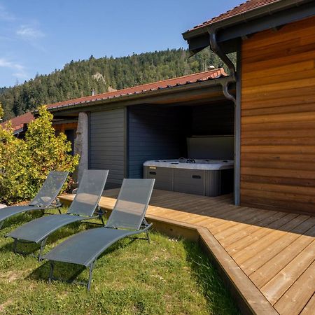 Chalet Nemesia Avec Spa A 热拉梅 外观 照片