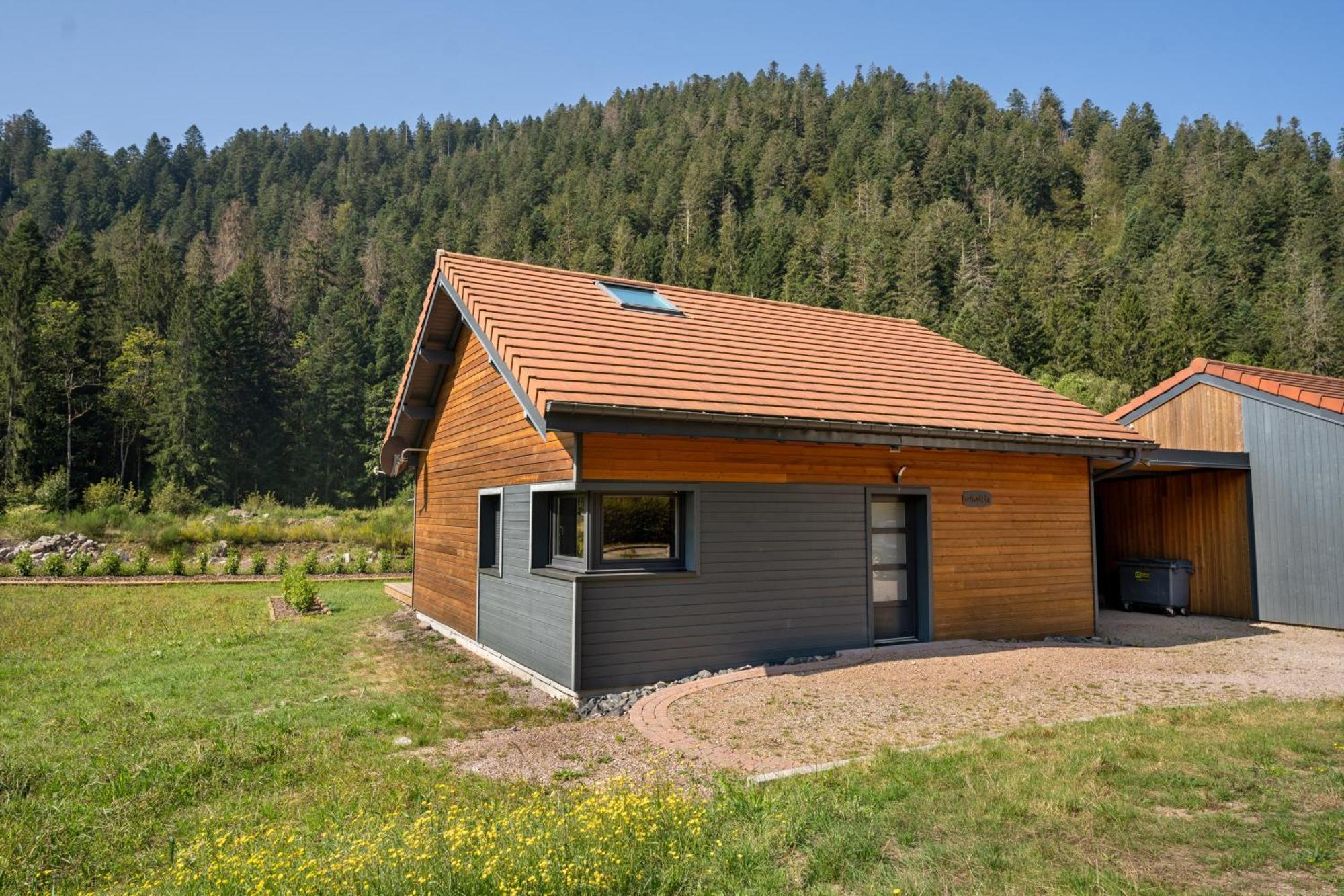 Chalet Nemesia Avec Spa A 热拉梅 外观 照片