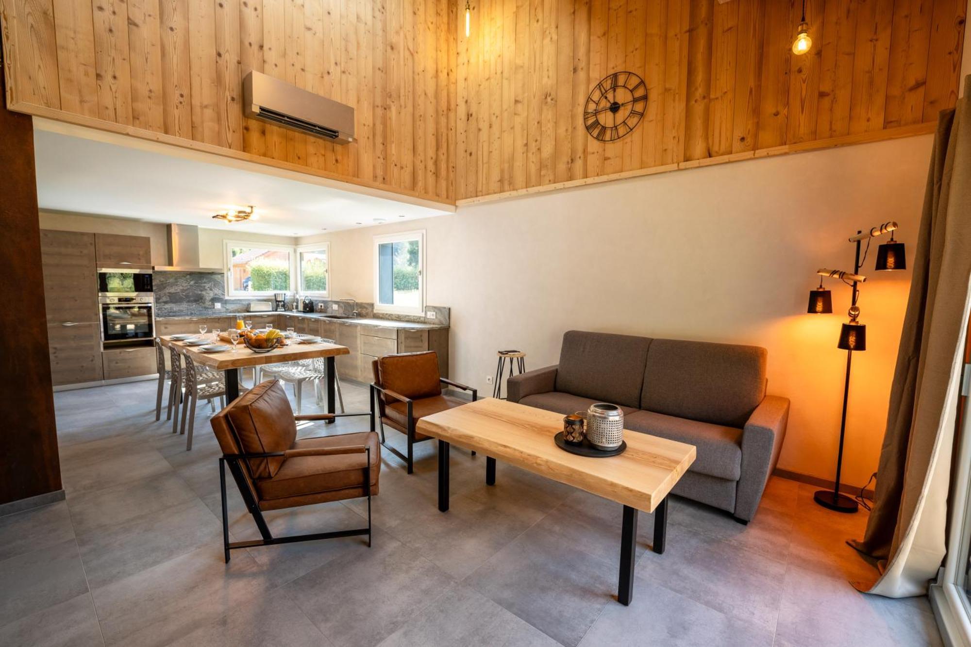Chalet Nemesia Avec Spa A 热拉梅 外观 照片