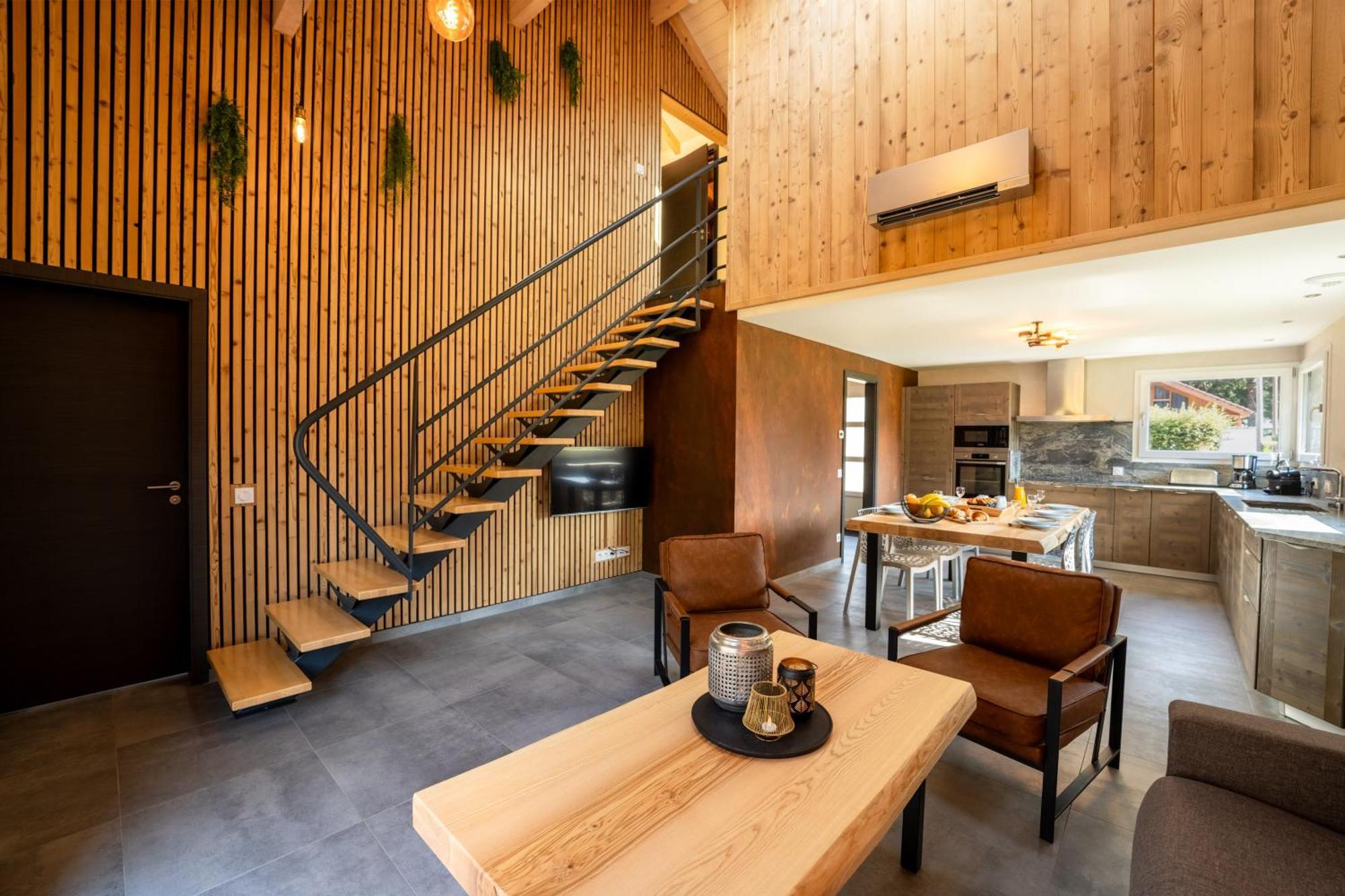 Chalet Nemesia Avec Spa A 热拉梅 外观 照片