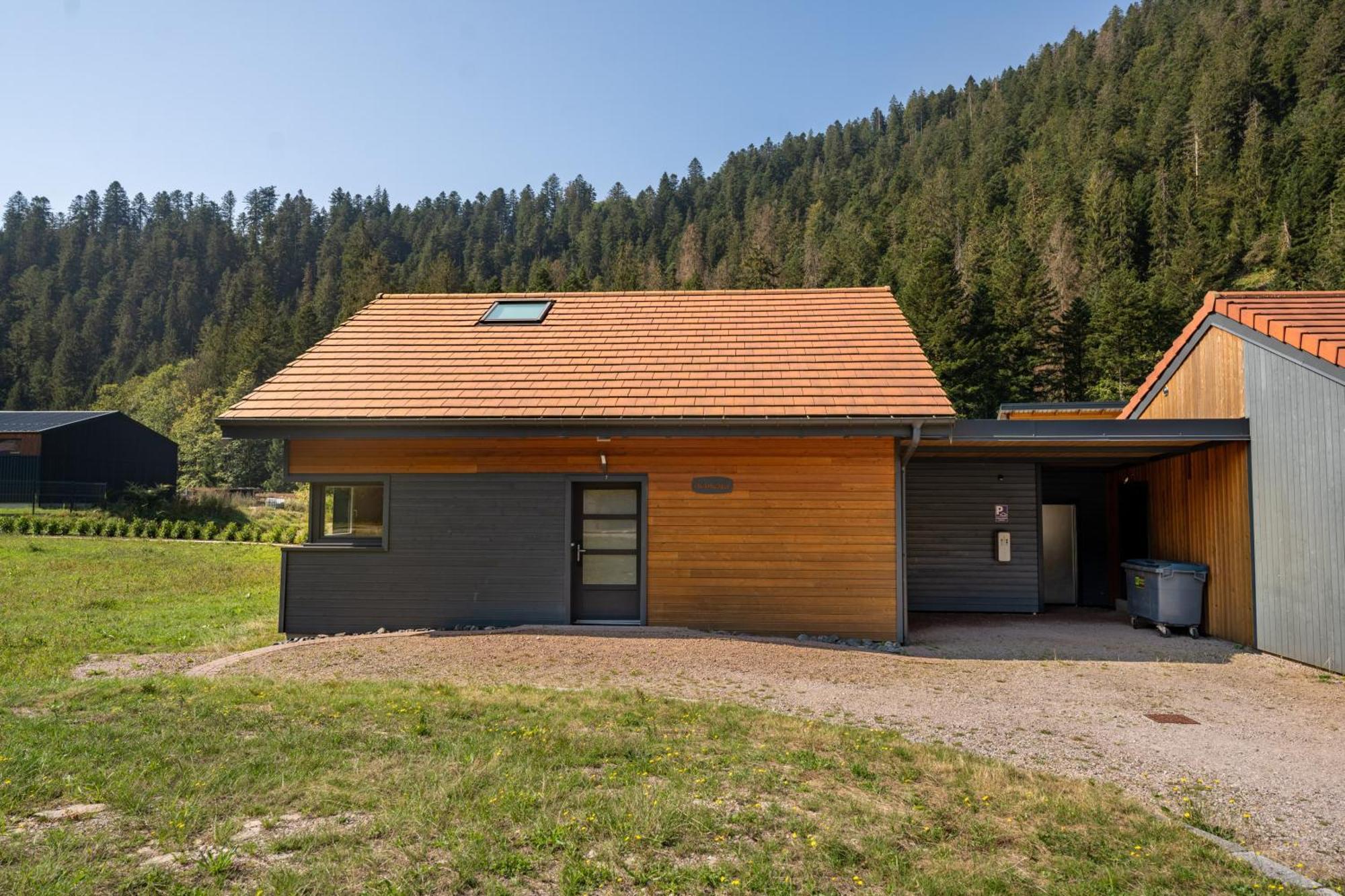 Chalet Nemesia Avec Spa A 热拉梅 外观 照片