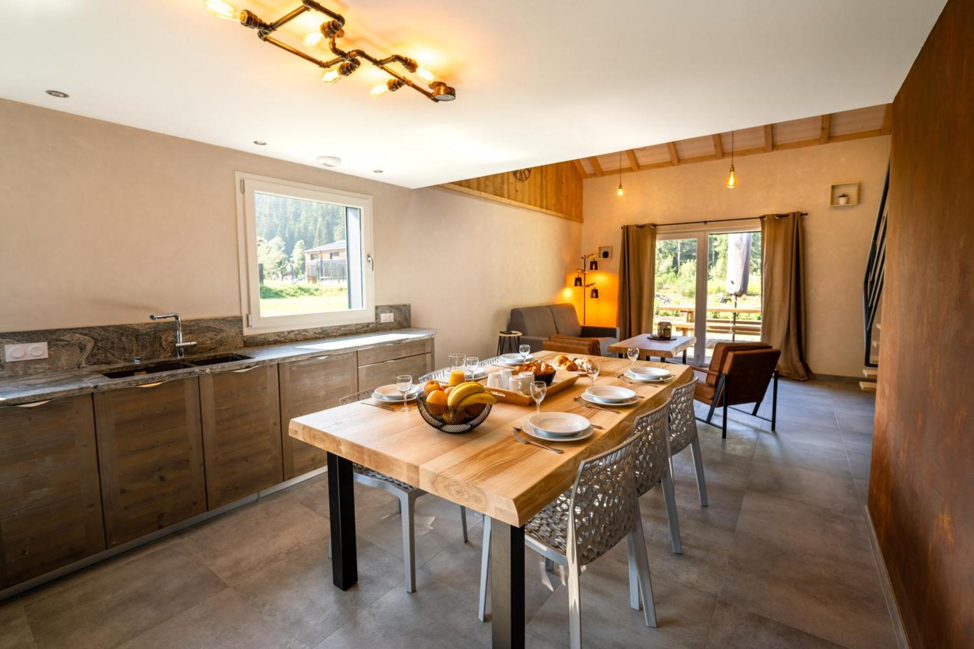 Chalet Nemesia Avec Spa A 热拉梅 外观 照片